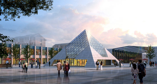 阿勒泰金字塔网架